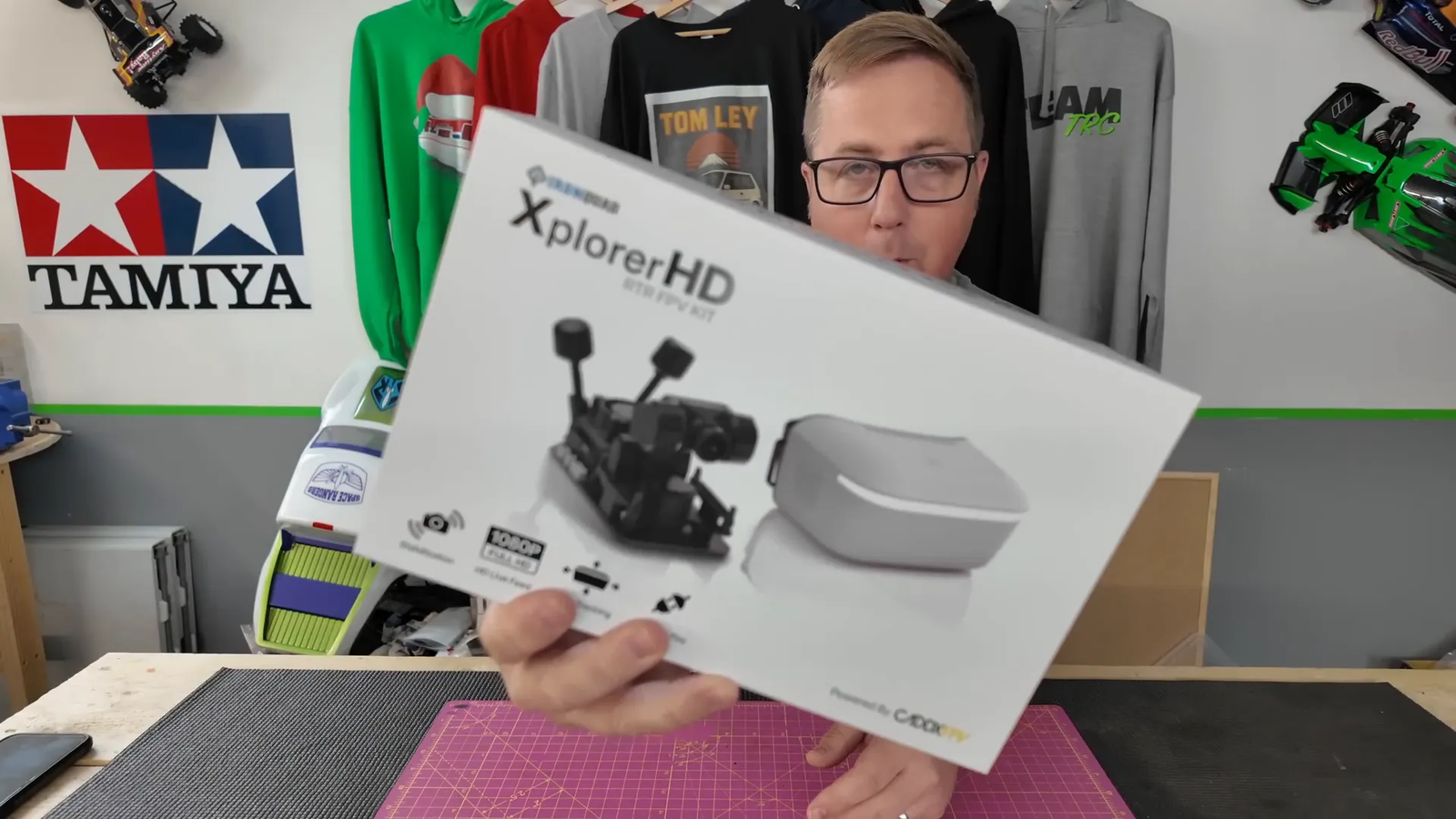 Sistema FPV Explorer HD de IronQuad con seguimiento de cabeza